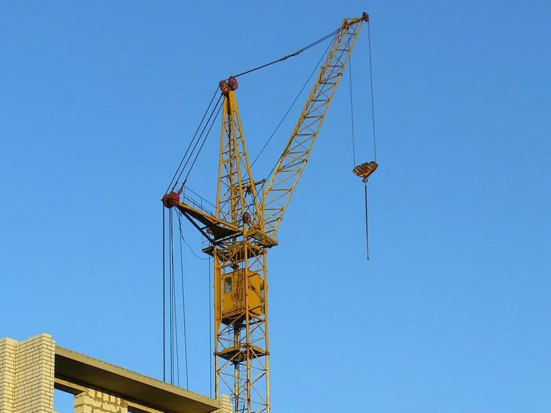 QTD5030-10/12t luffing jib tower crane	